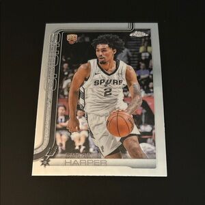 2025-26 Topps Chrome Dylan Harper Rookie #252 (RC)